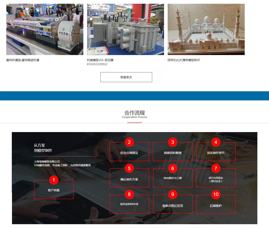 上海境海模型網站建設(圖3)